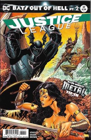 Justice League (2016) issue 32 Ethan Van Sciver Cover