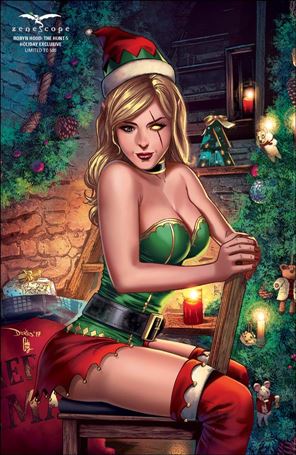Robyn Hood: The Hunt issue 5-F Derlis Santacruz Holiday Exclusive Cover 1/500