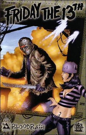 Friday the 13th: Bloodbath issue 3-B Wraparound Cover