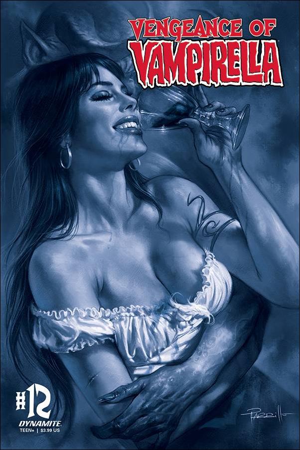 Vengeance of Vampirella (2019) issue 12-M Lucio Parrillo 1:30 Blue Tint Cover