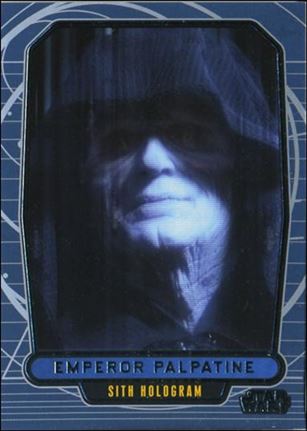 Star Wars Galactic Files (Base Set) card 134 Emperor Palpatine Sith Hologram
