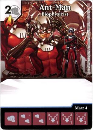Marvel Dice Masters Uncanny X-Men  card 35-B Ant-Man: Biophysicist (Alternate)
