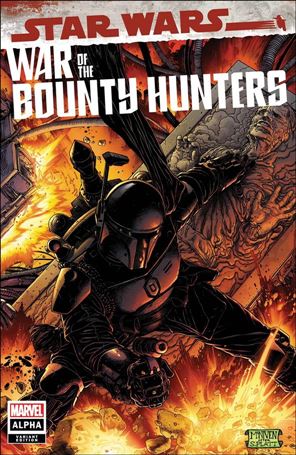 Star Wars: War of the Bounty Hunters Alpha issue Alpha-E Steve McNiven 1:50 Black Armor Cover