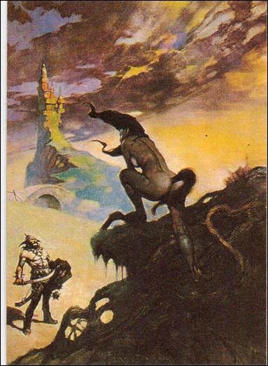 Frazetta (Base Set) card 9 Pony Tail