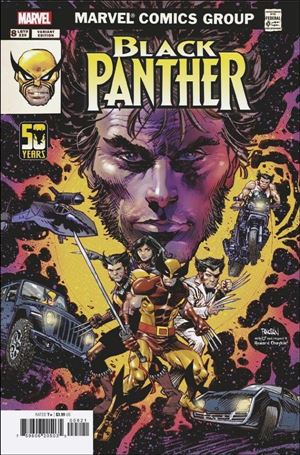 Black Panther (2023) issue 8-B Dan Panosian Wolverine Wolverine Wolverine Cover