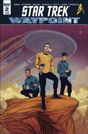 Star Trek: Waypoint issue 2 David Malan Cover
