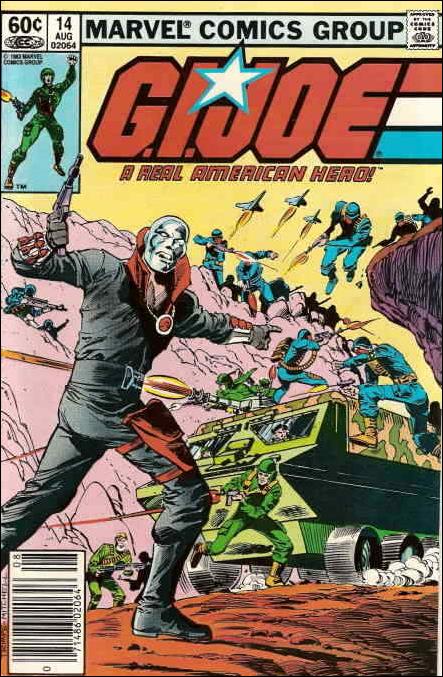 G.I. Joe: A Real American Hero issue 14-C Newsstand Cover