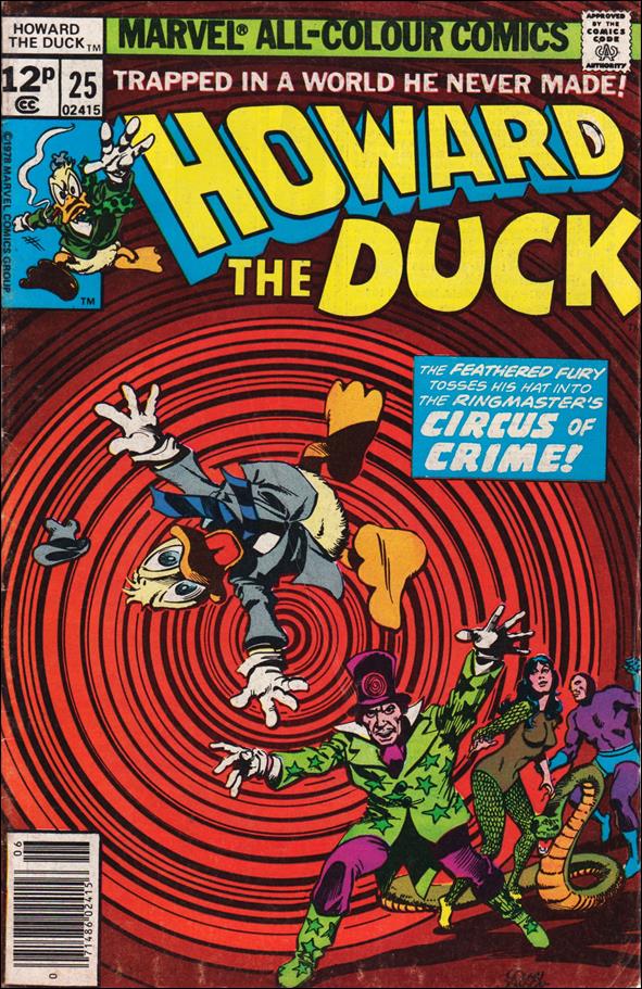 Howard the Duck (1976) issue 25-B UK Price Cover