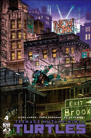 Teenage Mutant Ninja Turtles (2024) issue 4-F Danny Earls Connecting 1:25 Cover