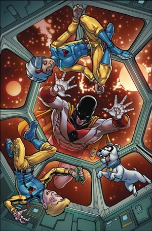 Space Ghost / Jonny Quest: Space Quest issue 4.00-I Chad Hardin Virgin 1:10 Cover