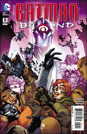 Batman Beyond (2015) issue 5 Bernard Chang Cover