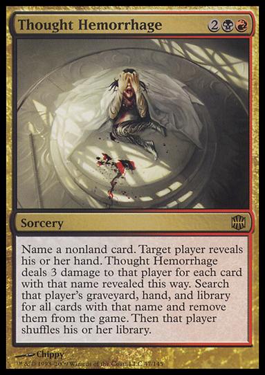 Magic The Gathering: Alara Reborn (Base Set) card 47 Thought Hemorrhage