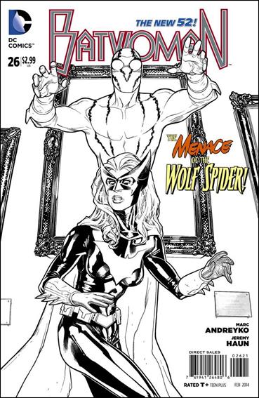 Batwoman (2011) issue 26-B 1:25 Black and White Cover