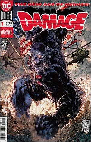 Damage (2018) issue 1-B 2nd Printing
