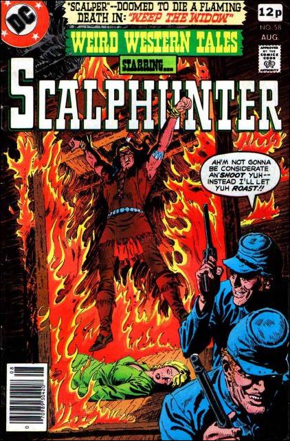 Weird Western Tales (1972) issue 58-B UK Price Cover