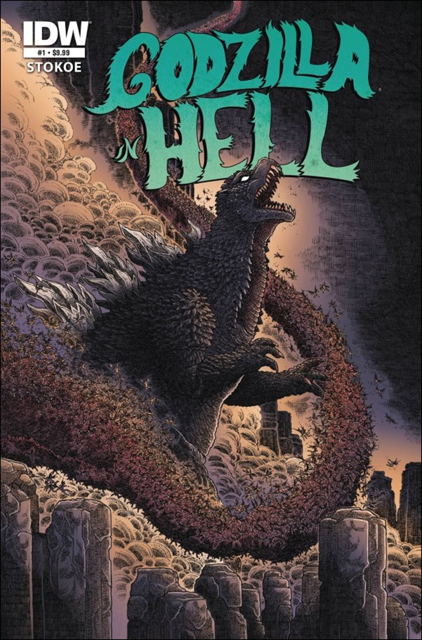 Godzilla in Hell 1-D by IDW