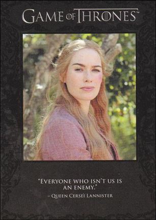 Game of Thrones: Season One (The Quotable Game of Thrones Subset) card Q4 Queen Cersei Lannister