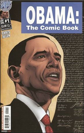 Obama: The Comic Book Cover Image 1