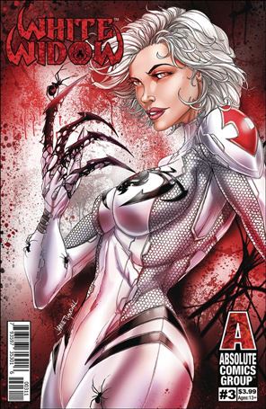 White Widow issue 3-P Jamie Tyndall Red Foil Cover