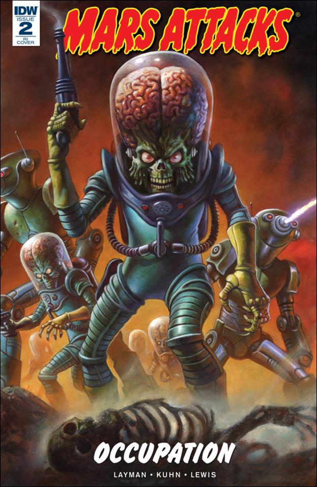 Mars Attacks: Occupation issue 2-C Alex Horley 1:10 Wraparound Cover