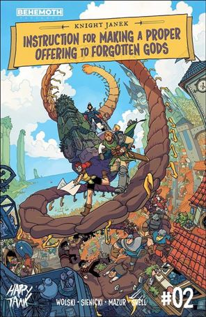 Knight Janek issue 2-B City Cover