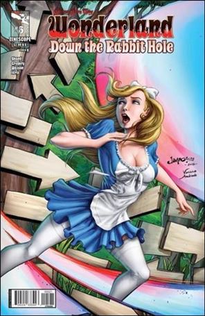 Grimm Fairy Tales Presents Wonderland: Down the Rabbit Hole issue 5-B Jimbo Salgado Cover