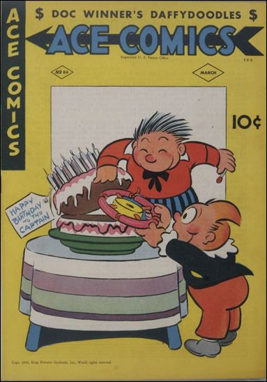 Ace Comics issue 84 Katzenjammer Kids - Happy Birthday to the Captain