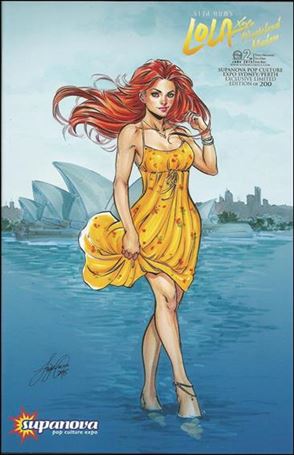 Lola XOXO: Wasteland Madam issue 2-F Supanova Pop Culture Expo Sydney/Perth Cover 1/200