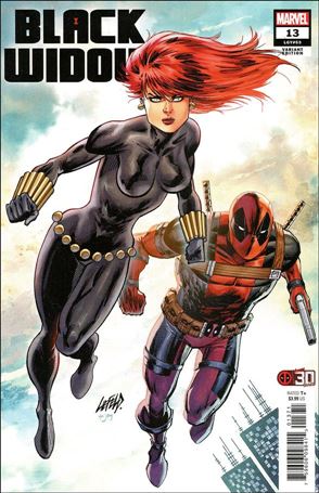 Black Widow (2020) issue 13-D Rob Liefeld Deadpool 30 Years Cover