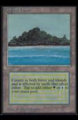Magic the Gathering: Limited Edition Alpha (Base Set) card 283 Tropical Island