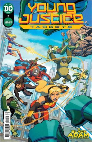 Young Justice: Targets issue 4 Chris Jones Cover