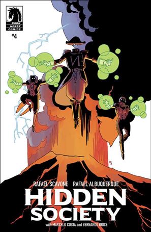 Hidden Society issue 4-B Gabriel Ba Cover