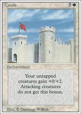 Magic the Gathering: Revised (Base Set) card 8 Castle