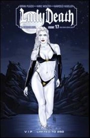 Lady Death (2010) issue 17-J San Diego Comic-Con VIP Cover 1/250