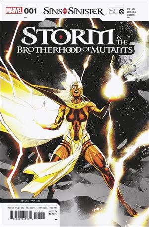 Storm & the Brotherhood of Mutants issue 1-G Leinil Francis Yu Cover (2nd Printing)