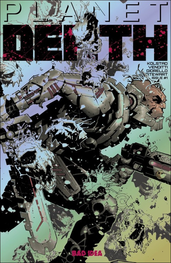 Planet Death (2025) issue 1-G Chris Bachalo Foil 1:250 Cardstock Cover