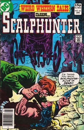 Weird Western Tales (1972) issue 63-B UK Price Cover