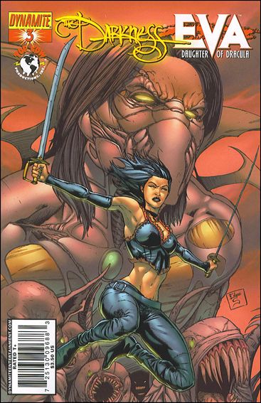 Darkness vs Eva: Daughter of Dracula issue 3-C Edgar Salazar Cover