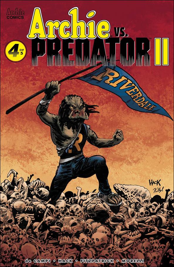 Archie vs Predator II issue 4 Robert Hack Cover