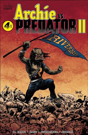 Archie vs Predator II issue 4 Robert Hack Cover