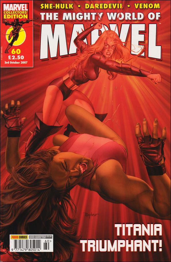 Mighty World of Marvel (UK) (2003) issue 60 Cardstock Cover