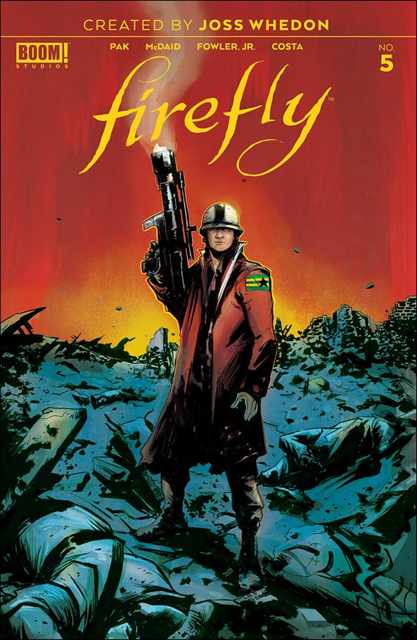 Firefly issue 5 Lee Garbett Cover