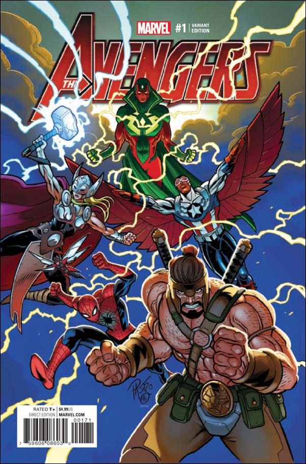 Avengers (2017) issue 1-G Lorenzo Pastrovicchio Cover