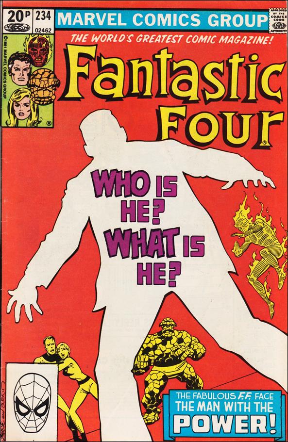 Fantastic Four (1961) issue 234-B UK Price Cover