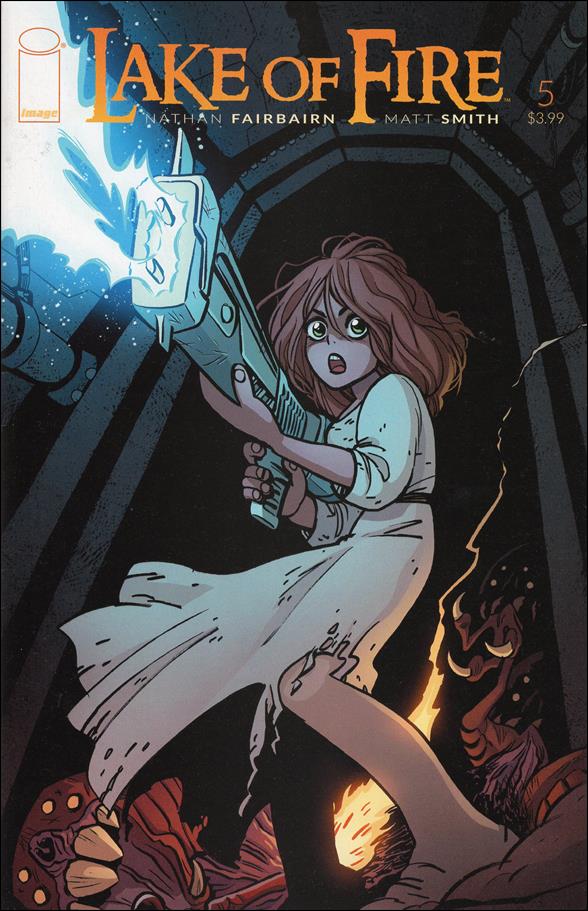 Lake of Fire issue 5-B Bryan Lee O'Malley Cover