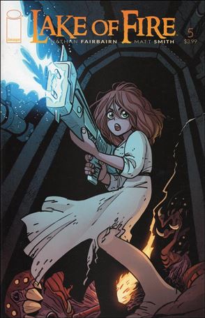 Lake of Fire issue 5-B Bryan Lee O'Malley Cover