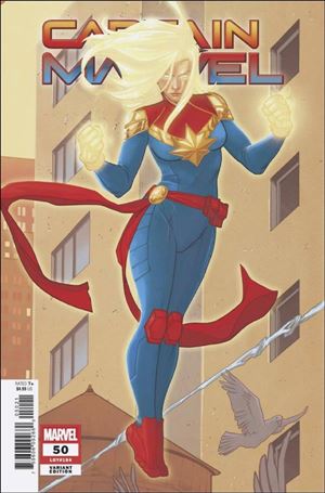 Captain Marvel (2019) issue 50-B Elena Casagrande Women of Marvel Cover