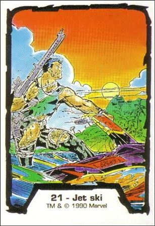 Jim Lee Series 1 (Base Set) card 21 Jet ski
