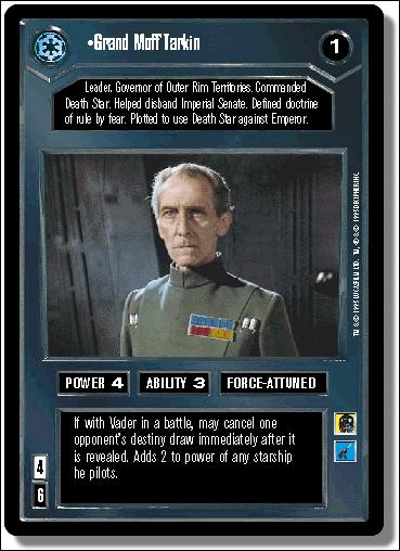 Star Wars: Premiere Limited (Base Set) card 32 Grand Moff Tarkin