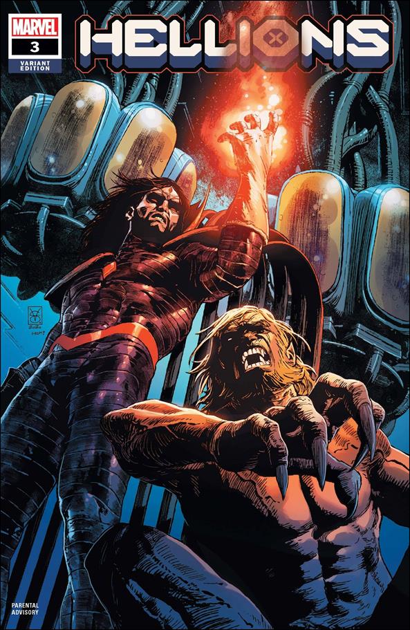 Hellions issue 3-C Valerio Giangiordano 1:25 Cover
